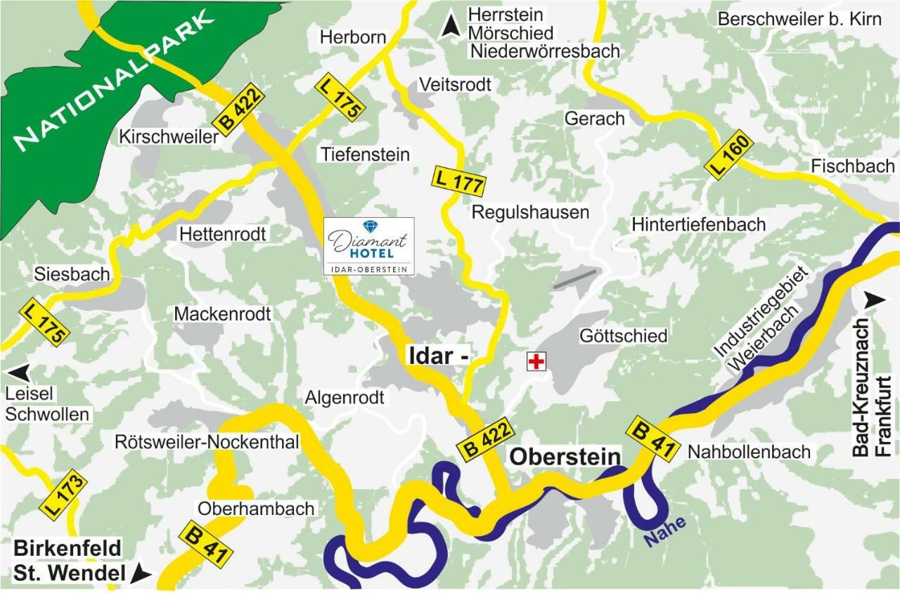 Diamanthotel Idar-Oberstein Εξωτερικό φωτογραφία